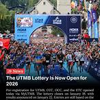 utmb lottery